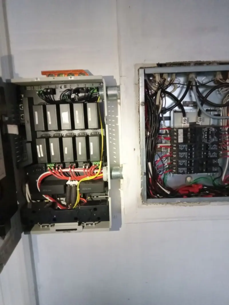 Electrical panel upgrade completed for Indoor Lighting Installation in Marple